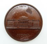 Victorian commemorative / presentation medal for Benjamin Arthur Heywood (1755-1828) banker, verso