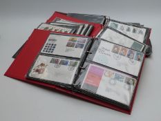 Four Stamford Cover stamp albums containing first day covers from 1966 World Cup to 1982, but mostly