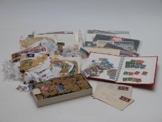 A quantity of GB 1935 Silver Jubilee stamps together with loose stamps and presentation packs