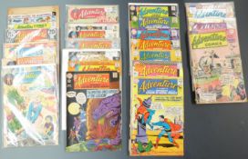 Twenty-two DC Adventure Comics comprising 209, 260, 285, 328, 350, 364, 369, 372, 373, 379, 380,