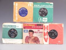Approximately 150 singles and EPs including Elvis Presley, The Beatles, The Rolling Stones etc