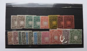 British East Africa mint stamps. 1890-95 1/2a-5r plus shades. 1896-1901 1/2a-5r overprinted