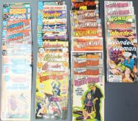 Forty-four DC Comics Wonder Woman comprising 126, 154, 155, 163, 180x3, 188x2, 195, 196x2, 199x2,