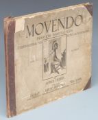 Movendo Figurliche Darstellurgen by Alfred Fiedler set of studies of male nudes in various