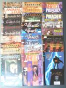 A large quantity of various DC comics.