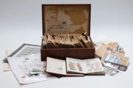 A large quantity of GB stamps including early issues in packets and sundry stamps and small