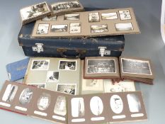 Six 1940s photograph albums mainly British Holidays including Menai Bridge, Plymouth, Snowdon,