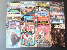 Thirty-nine DC comics comprising Fallen Angel 1 and 2, Cinder and Ashe 1, The Legion 36, Camelot