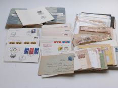 A quantity of European covers, mainly German, including some early examples