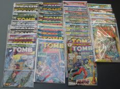 Twenty-two Marvel horror comics comprising Tomb Of Darkness 9, 10 x2, 11 x3, 12-15 x2, 16, 17 x2,