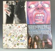 Approximately 75 albums including 1970s Rock Led Zeppelin, Ten Years After, Deep Purple, Blondie,