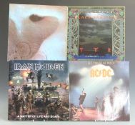 Approximately 120 albums and 12 inch singles mostly Rock including Iron Maiden, Rush, Black Sabbath,