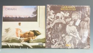 Caravan - Waterloo Lily (XPS 615) U.S issue, For Girls Who Grow Plump In The Night (SDL-R12), both