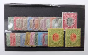 Montserrat mint stamps. 1903 1/2d-5s. 1908-14 1/2d-5s. 1914 5s.