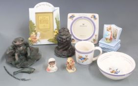 Boxed Beatrix Potter nursery ware including Wedgwood, Border Fine Arts etc