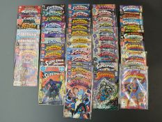 Fifty-four DC comics Superman comprising The Adventures of Superman 424-431, 434, 440, 442-444, 446,