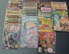 Thirty-one Marvel comics comprising Chamber of Chills 19, 20 x3, 22 x2 and 25, Chamber of Darkness