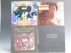 Approximately 20 albums including The Eagles, Carole King, Elton John etc
