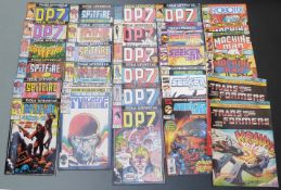 Thirty-two Marvel comics comprising Spitfire 1, 3 and 5-10, DP7 1, 7-12, 14 and 15, Machine Man 4,