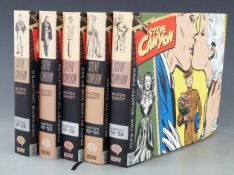 Five Milton Caniff Steve Canyon comic books 47-56.