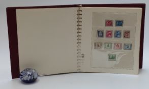 An album of East Germany stamps 1952-1962, unmounted mint