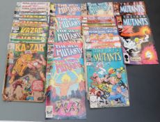 Twenty-six Marvel comics comprising The New Mutants 2, 3, 7, 9, 11-13, 16, 17, 19, 51, 62 and 65,