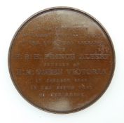 Victorian bronze medal 