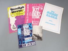 Sixth National Jazz and Blues Festival (1966) Flyer (A5); Seventh National Jazz and Blues