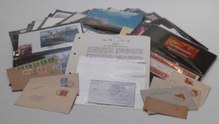 A collection of GB mint unused definitive packs, first day covers, Channel Islands and Australia,