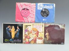 Approximately 50 singles mostly 1960s Pop including The Hi-Fi's - Baby's In Black (7N 15788) in a
