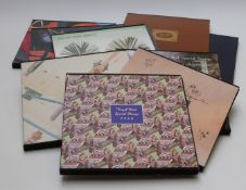 Twenty-four Royal Mail annual special stamp books 1986-2010