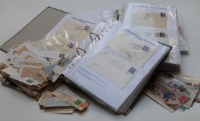 An unusual and substantial collection of slogan postmarks of The United Kingdom on piece and on