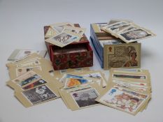 Two boxes of PHQ cards