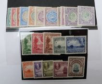 Antigua mint stamps. 1903-07 1/2d-5s. 1913 5s. 1932 1/2d-5s.