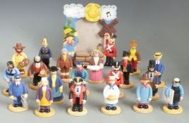 Nineteen Robert Harrop Camberwick Green figures, most boxed, and a photograph frame from the same