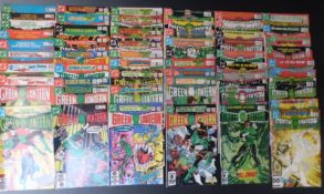 Fifty-four DC Comics Green Lantern comprising 131-134, 137-139, 141, 146-148, 151-166, 168-179, 182,