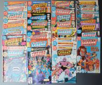 Thirty DC Comics Justice League of America comprising 184-186, 191, 193-198, 200-208, 212-214,
