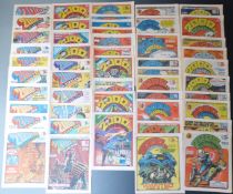 Over ninety volumes of 2000AD including a run of Starlord volume 3 101-152, run of Judge Dredd