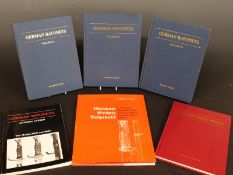 Six books by Anthony Carter comprising German Bayonets volumes II,III and IV, Bayonet Belt Frogs,