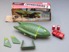JR 21 friction powered model Thunderbird 2, in original box.
