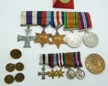 British Army WWII D-Day Military Cross medal group for Major H F Wheway, 22nd Dragoons, comprising