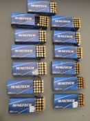 Six-hundred-and-eighteen Magtech .357 rifle cartridges, all in original boxes. PLEASE NOTE THAT A