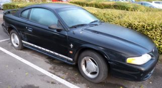 1994 Ford Mustang 3.8 litre V6 coupe registration L527 LNF, MOT valid until 15th June 2020, with V5,