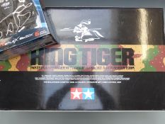 Tamiya 1:16 scale radio control King Tiger German Heavy Infantry Tank Type VI 56018 together with