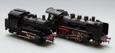 Two Marklin HO gauge 3-rail locomotives 0-6-0 89028 and 2-6-0 24058, one in part original box.
