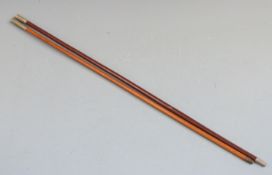 Two regimental swagger sticks for the South Staffordshire Regiment