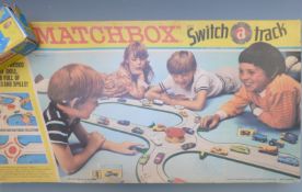 Matchbox Switch a Track set M-3 and Matchless 10 Volt Power Unit UK-1, both in original boxes.
