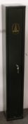 Gun safe with four lever lock