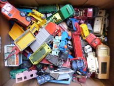 A large collection of Matchbox diecast model vehicles including 1-75 series, SuperKings etc.