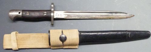 British 1907 pattern sword bayonet, Wilkinson maker, with some clear stamps to ricasso, acceptance
